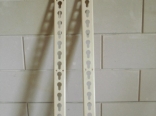 Nylon strip met sleutelgat profiel